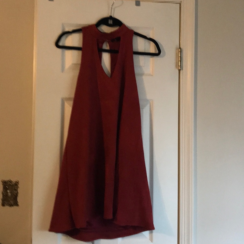 Beautiful swing dress great fall color